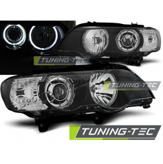 BMW X5 E53 09.1999-10.2003 klare LED-Angel-Eyes-Schwarzlichter vorn