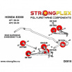 Honda S2000 2005-09 StrongFlex Sport Silentblock-Baugruppe für Hinterachse, nur 14 Stück