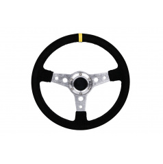 Sportlenkrad WRC Rally II schwarz (Wildlederbezug) 350 mm