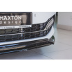 Spoiler unter der vorderen Stoßstange ver.3 für Škoda Superb Mk3 FL Facelift, Maxton Design (ABS-Kunststoff ohne Oberflächenbehandlung)