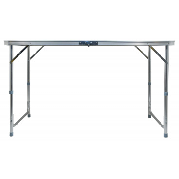 Campingtisch DOPPELTeleskop. grau + 4x Stuhl