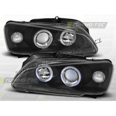 PEUGEOT 106 1996–03 ANGEL EYES SCHWARZE FRONTKLARE LICHTER
