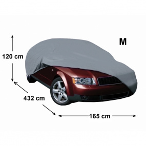 Plachta na auto III - velikost M 432x165x120 cm