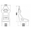 Sportliche Hartschale Bimarco Expert II rot, FIA-Homologation