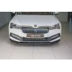 Spoiler unter der vorderen Stoßstange ver.2 für Škoda Superb Mk3 FL Facelift, Maxton Design (ABS-Kunststoff ohne Oberflächenbehandlung)