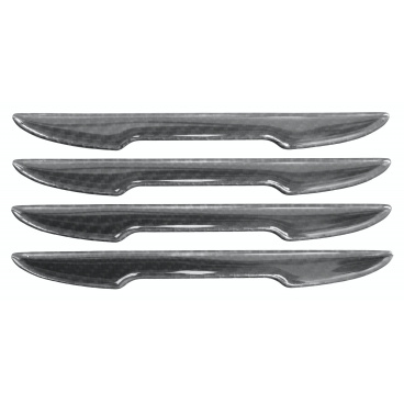 Selbstklebender Türschutz Carbon Schwarz 4 Stk Selbstklebender Türschutz Carbon Schwarz 4 Stk