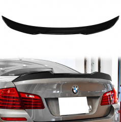Hinterer Spoiler BMW 5 F10 F18 Glänzend Schwarz ABS
