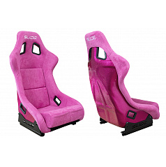 Sportstuhl SLIDE KS2 Premium Rosa Velours Hellrosa Glitzer