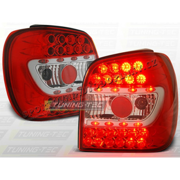 VW POLO 6N 1994-99 LED-HECKLEUCHTEN ROT WEIß VW POLO 6N 1994-99 LED-HECKLEUCHTEN ROT WEIß