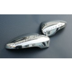 VW Scirocco II - Edelstahl-Chrom-Spiegelabdeckungen OMSA LINE