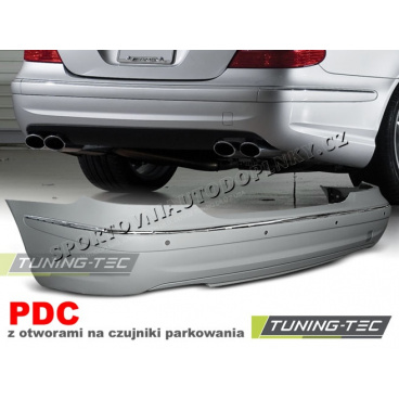 Mercedes W211 2002-06 SEDAN AMG STYLE PDC Heckstoßstange (ZTME04)