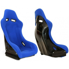 Sporthartschale A1 RACING GTR PLUS blauer Velours