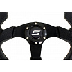 Sportlenkrad Leder schwarz 320 mm