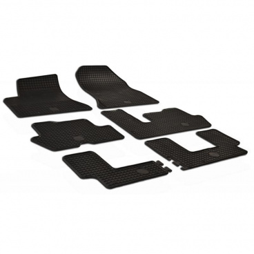 Gummiteppiche-Gummi-Automatten, Citroen C4 PICASSO 2007+ - 6 Teile Gummiteppiche-Gummi-Automatten, Citroen C4 PICASSO 2007+ - 6 Teile