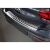 Edelstahlabdeckung zum Schutz der Schwelle der hinteren Stoßstange Kia Rio IV 2017