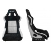 Sportstuhl SLIDE KS2 Premium Schwarz & Grau Velours Silber Glitzer