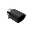 Endrohr 89mm Eingang 67mm Carbon Matt