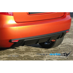 Sport-Heckdiffusor – schwarzes Muster Škoda Fabia II