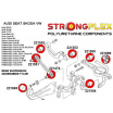 Skoda Octavia II 2004-... StrongFlex Sport Satz Silentblöcke nur für die Hinterachse 16-tlg