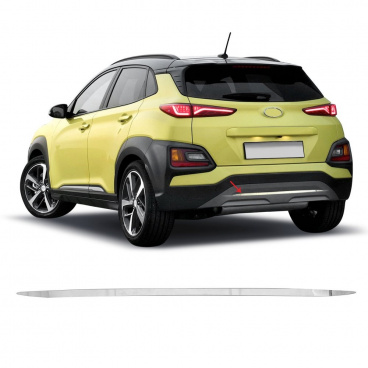 Hyundai Kona Heckstoßstange aus Edelstahl Hyundai Kona Heckstoßstange aus Edelstahl