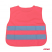 Warnweste Kinder rosa AMiO-03987