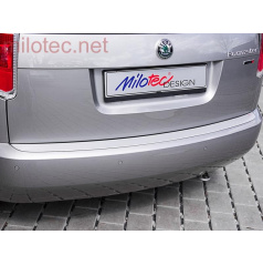 Fünfte Türschwelle mit Vorsprüngen, ABS-Silber, Škoda Roomster