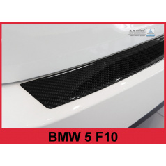 Carbonabdeckung - Schwellerschutz für die hintere Stoßstange 3D BMW 5 F10 2010-16