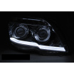 Mercedes GLK X204 06.2008-08.2012 Frontleuchten Tube Light Chrom