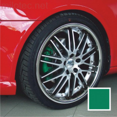 Grüne Farbe für Bremssättel und Trommeln