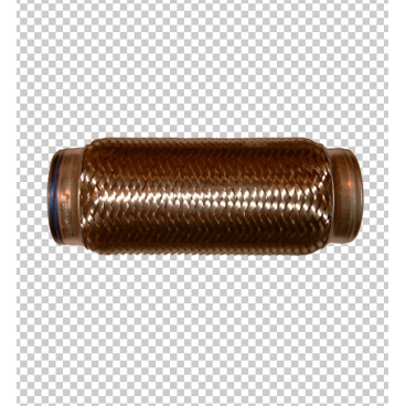 Flexibles Teil aus Edelstahl – Balg 75 x 250 mm