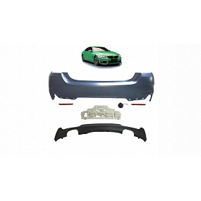 BMW 4 F32 F33 F36 Heckstoßstange mit Diffusor