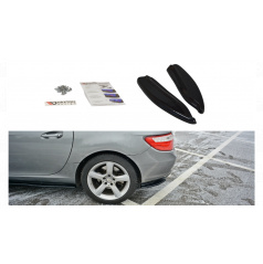 Splitter Mercedes-Benz SLK R172 Glanz Heck Seitlich v.1