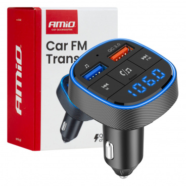FM-Autotransmitter 2×USB-A 12V 24V FM-Autotransmitter 2×USB-A 12V 24V