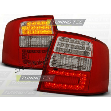 AUDI A6 (C5) AVANT 1997–04 LED-HECKLEUCHTEN ROT WEISS