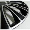 Le Mans Radkappen silber schwarz 13-16" (4er-Set)