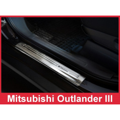 Edelstahl-Einstiegsleisten 4 Stück Mitsubishi Outlander 3 2012-16