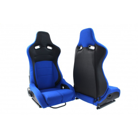 Sportlich verstellbarer Sitz A1 RACING FLURIO blau