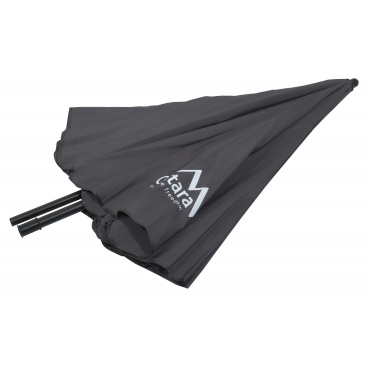 Sonnenschirm klappbar TERST 180cm grau Sonnenschirm klappbar TERST 180cm grau