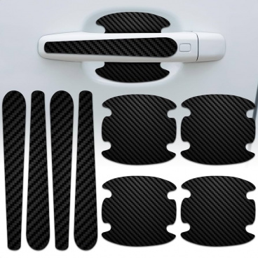 Türgriffschutz schwarz Carbon (für 4 Türen) Türgriffschutz schwarz Carbon (für 4 Türen)
