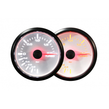 Auto Gauge STP2W 52mm Uhr - Turbo -1/2 Auto Gauge STP2W 52mm Uhr - Turbo -1/2