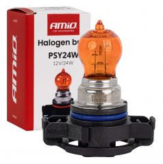 Halogenlampe PSY24W 12V 24W PG20-4 AMBER AMIO-04519