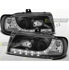 SEAT IBIZA/CORDOBA 1993–99 KLARES VORDERE LICHTER, TAGESLICHT-LED, SCHWARZ