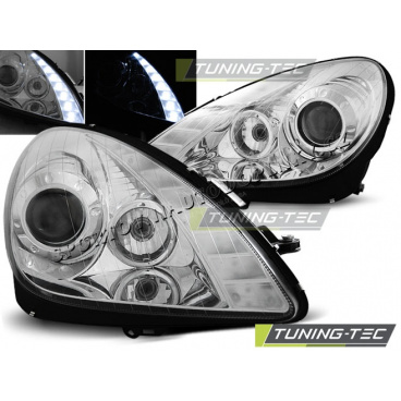 MERCEDES R171 SLK 2004–2011 klare Vorderlichter, Chrom
