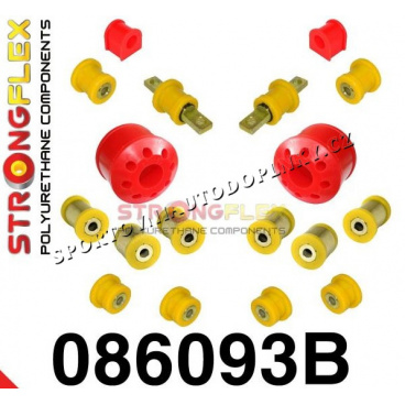 Honda Civic 1996-2000 StrongFlex Silentblock-Baugruppe für Hinterachse, nur 16 Stück Honda Civic 1996-2000 StrongFlex Silentblock-Baugruppe für Hinterachse, nur 16 Stück