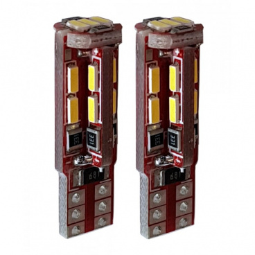 Glühbirne 19 LED T10W2,1x9,5D weiß 12V CAN-BUS
