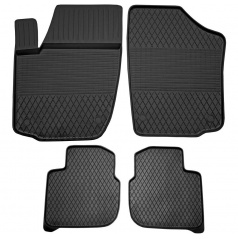 Gummi-Fußmatten mit Škoda Rapid-Rand