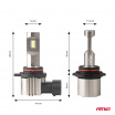 LED-Autolampen Serie H25 CANBUS HIR2 9012 12V 31W AMIO-04716