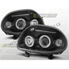 RENAULT CLIO II 1998–01 ANGEL EYES SCHWARZE VORDERE KLARE LICHTER