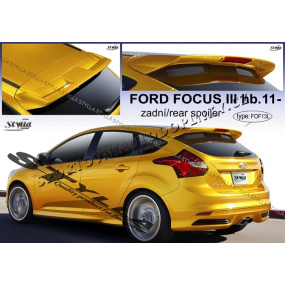 Ford Focus III htb 2011- Heckspoiler (EU-Homologation) Ford Focus III htb 2011- Heckspoiler (EU-Homologation)