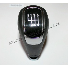 Schaltkopf 6-Gang. schwarz Škoda Octavia I 1.8/1.9TDI, 2.0, Octavia II